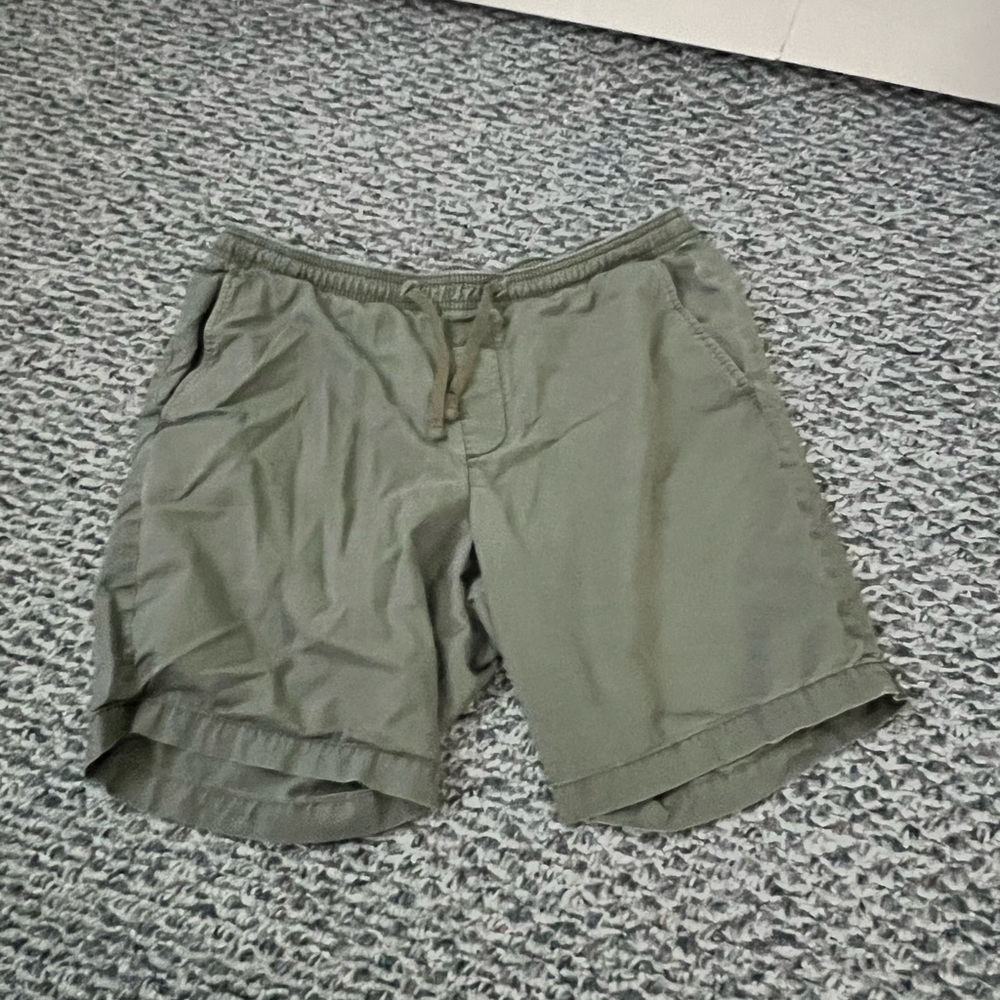 Olive Green GAP Adjustable Shorts